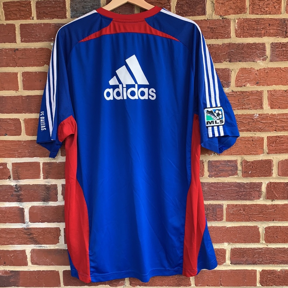 Men’s fc Dallas vintage mls adidas soccer jersey XXL - Picture 5 of 6